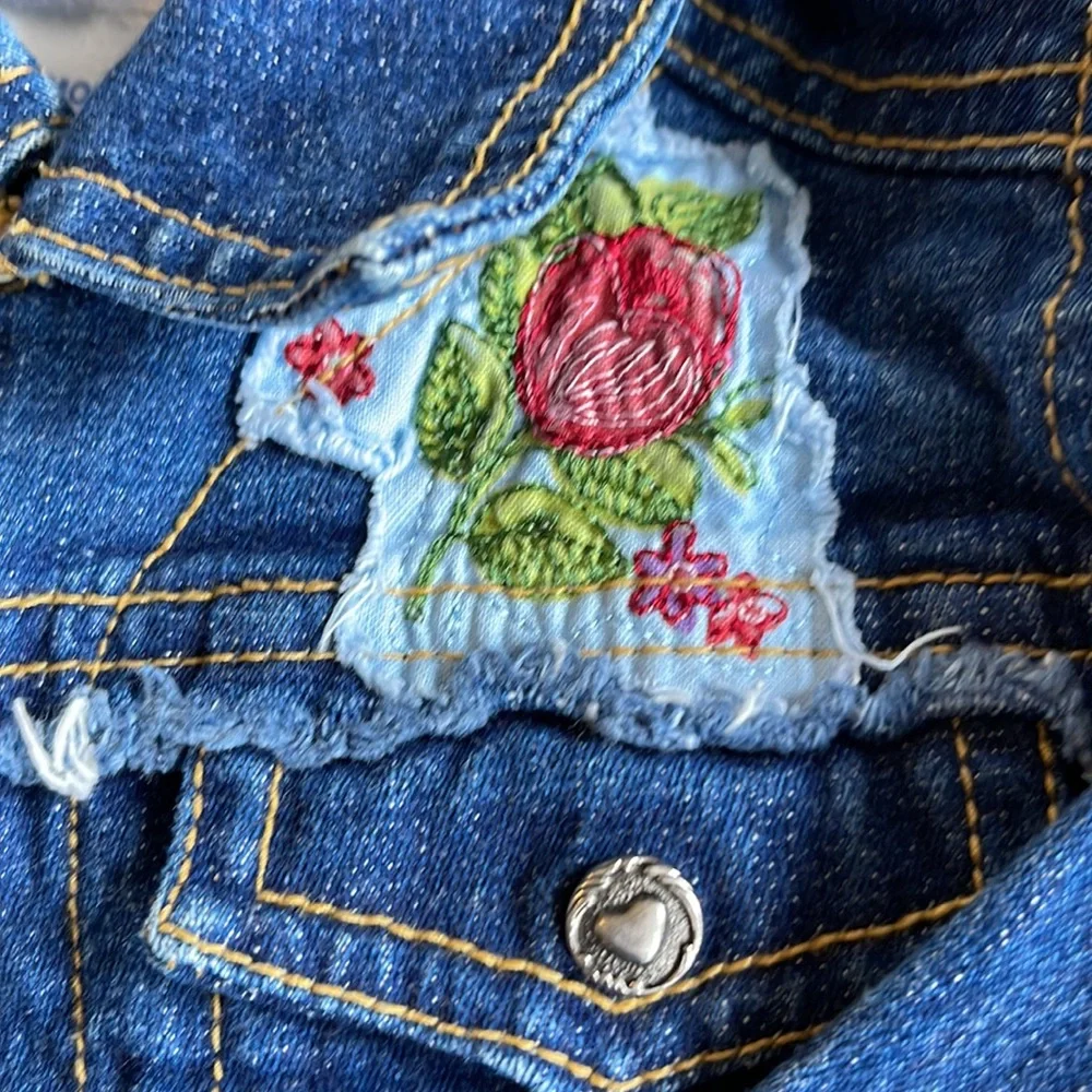 The Children’s Place denim jacket 18 mos